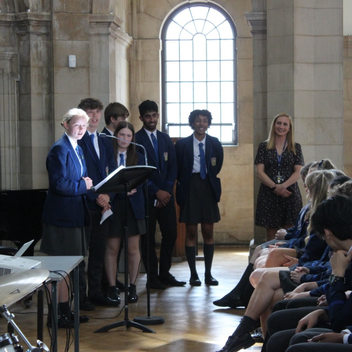 The Blue Coat School Year 11 move onto the next stage of their journey